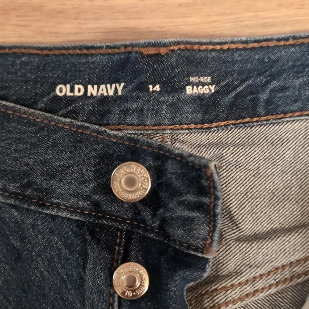 Classic Dark Blue Denim Women's Baggy Shorts